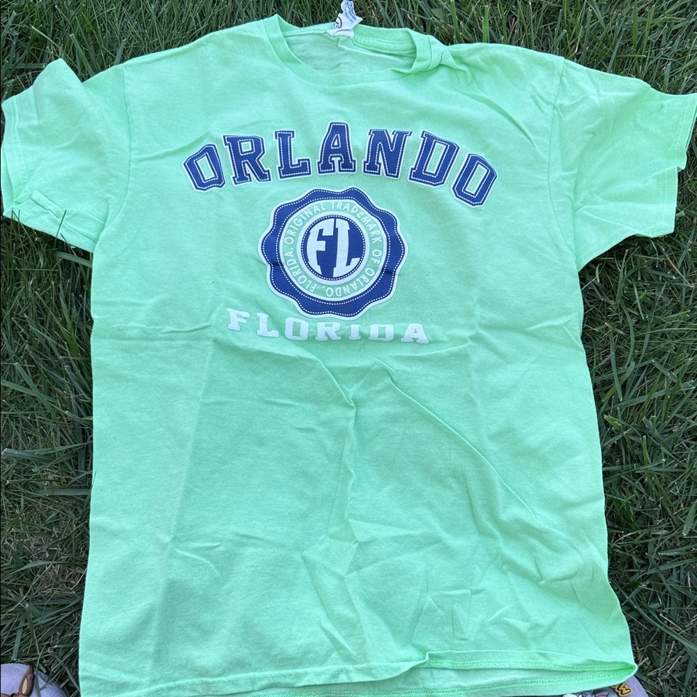 Delta Lime Green Orlando Tee